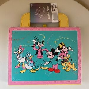 Loungefly Disney 100 Mickey and Friends  Hardcover Journal with Handle